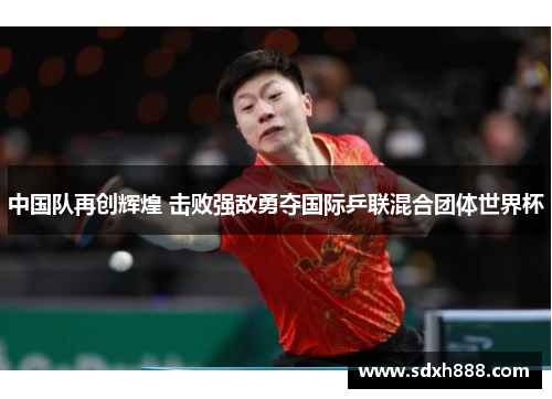 中国队再创辉煌 击败强敌勇夺国际乒联混合团体世界杯